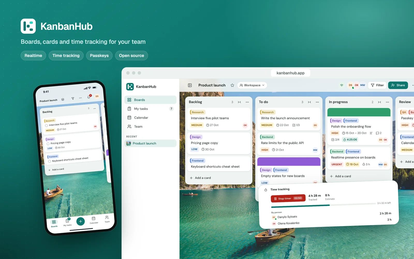 KanbanHub preview